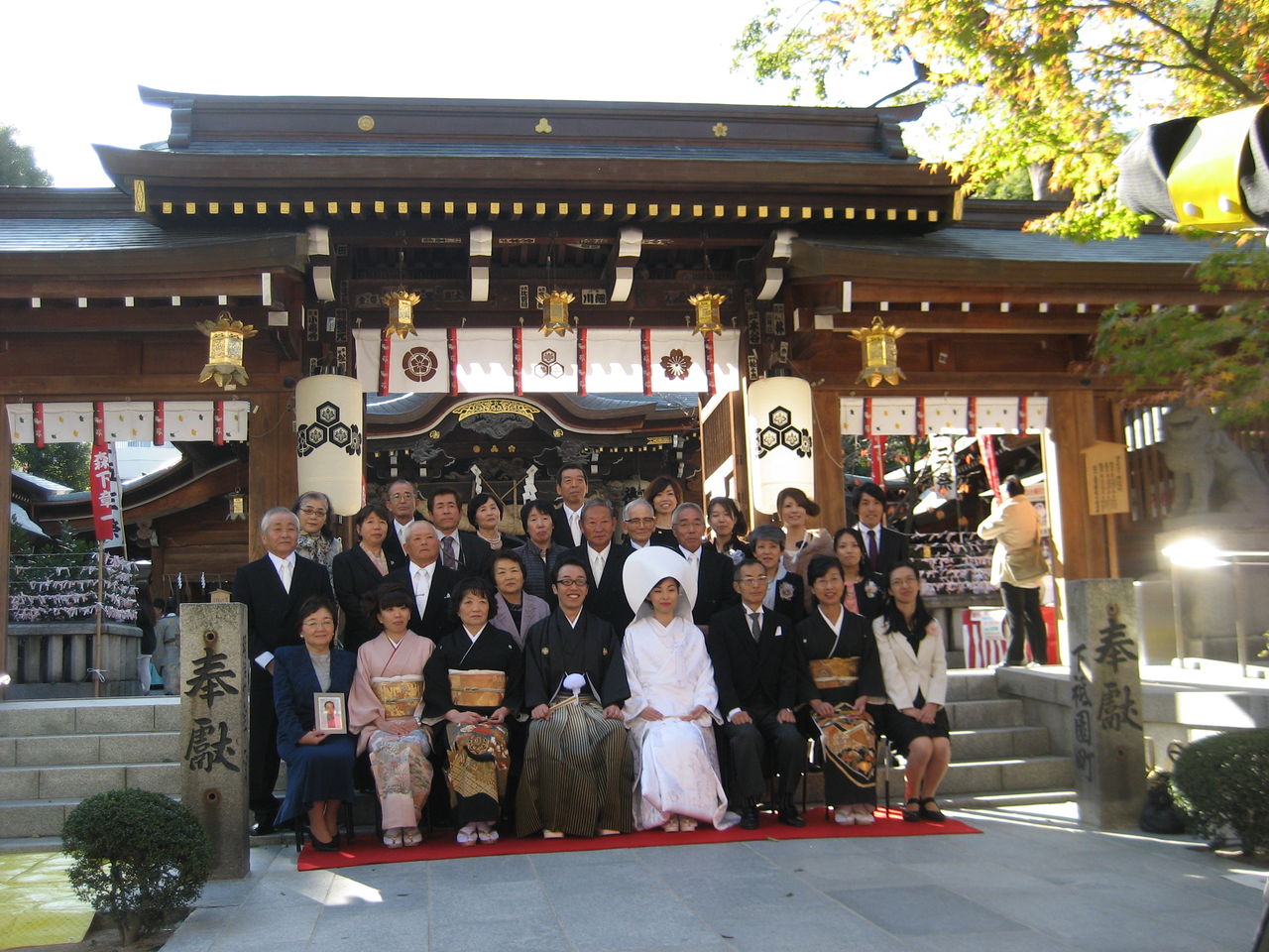 博多区の櫛田神社挙式 ブライダルトマトのウエディングプランナー達の挙式日誌