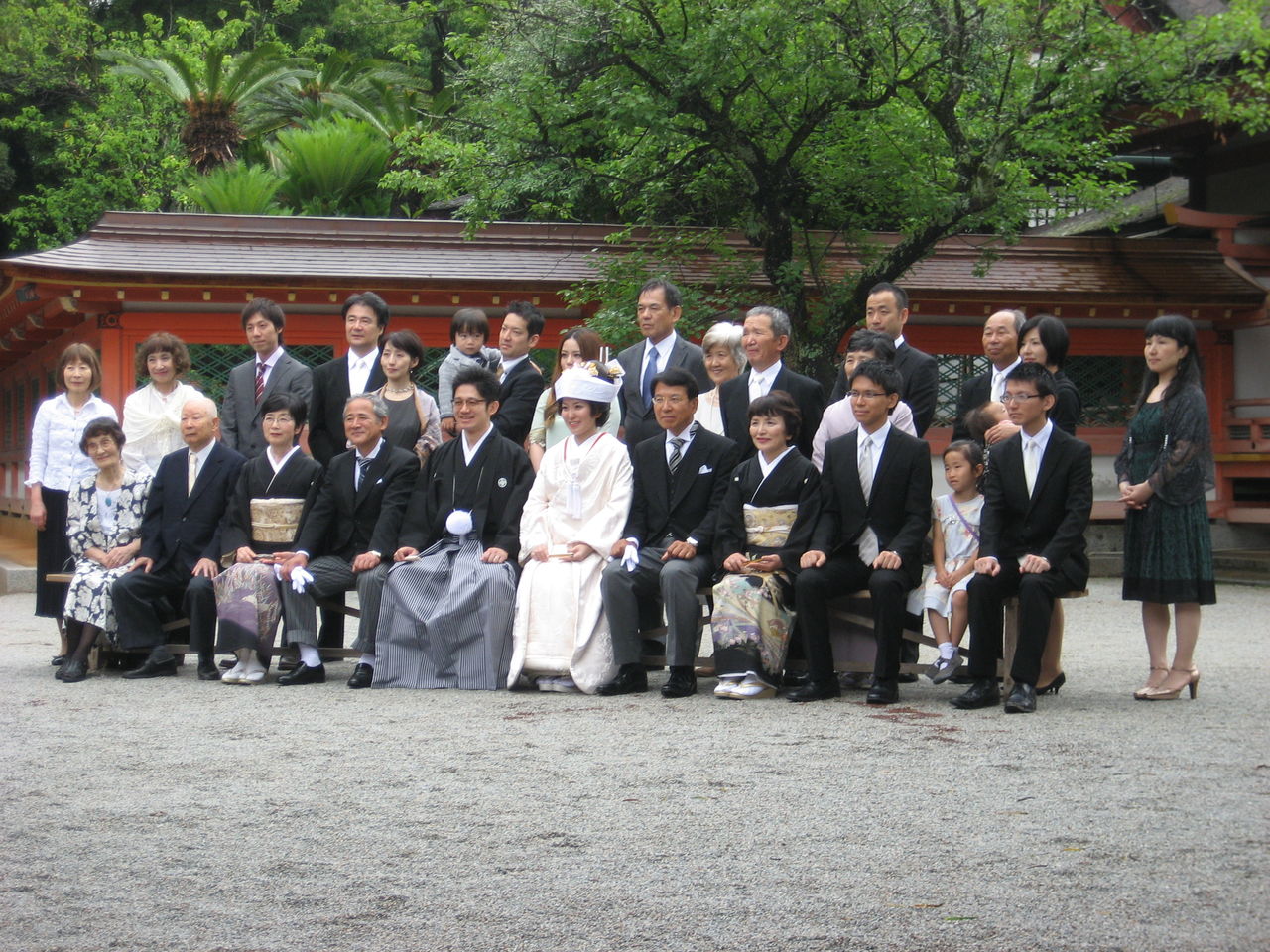 香椎宮さんでの神社ご挙式風景 ブライダルトマトのウエディングプランナー達の挙式日誌