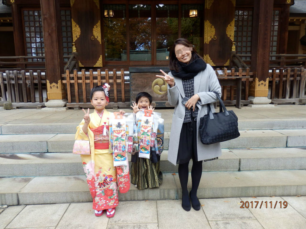 先週は孫の七五三 11 23 笑う門には 体感ショック