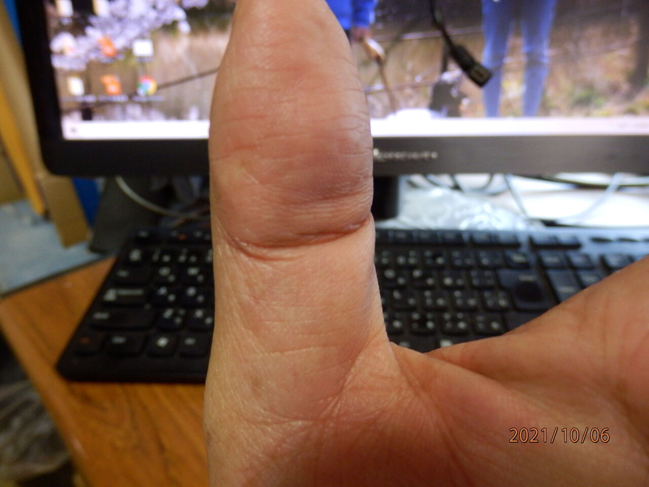 私の左手にある仏眼相 10 6 笑う門には 体感ショック 私の左手にある仏眼相 10 6 笑う門には 体感ショック