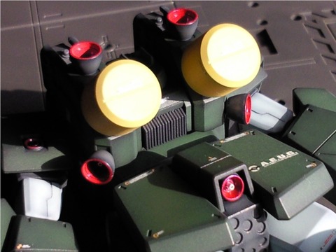 ジムキャノンⅡ　完成ディテール５