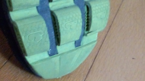 ランニングシューズ衣替え4