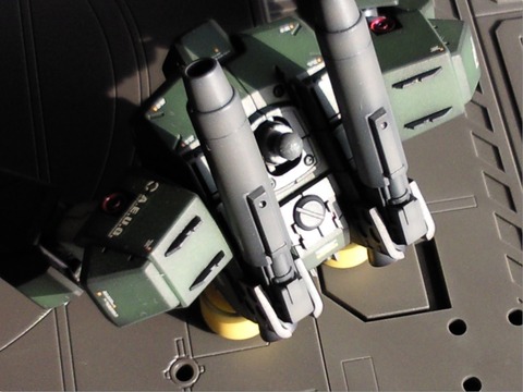 ジムキャノンⅡ　完成ディテール１