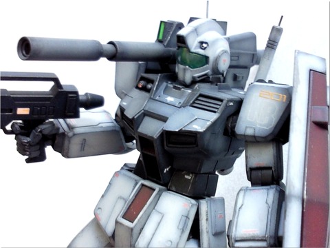 Hguc ジム寒冷地仕様を キャノンに改造してみた Gunplanner Laboratory