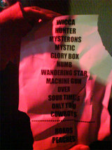 PORTISHEAD setlist @ ATP 2007