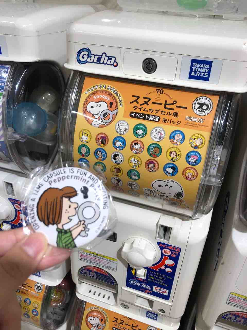 スヌーピー タイムカプセル展 21 テラスヒビ