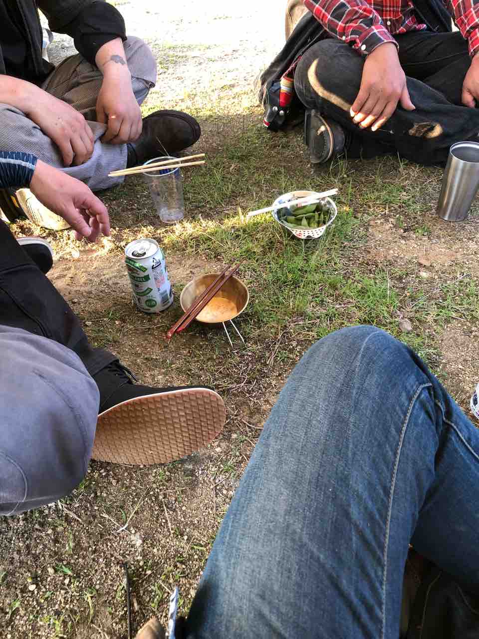 地べた