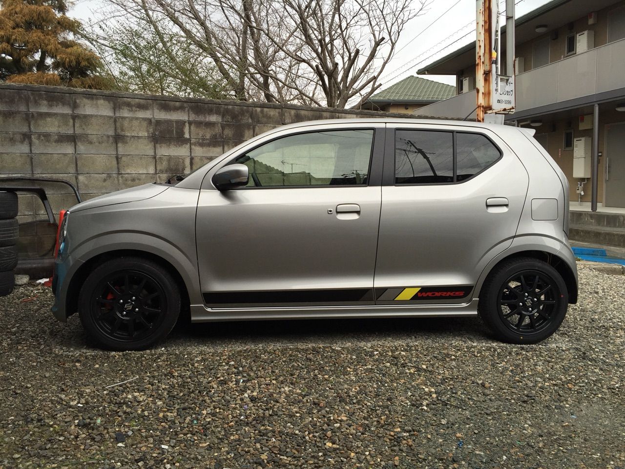 アルトワークスha36s シビックｒとレーシングカートとロードバイク