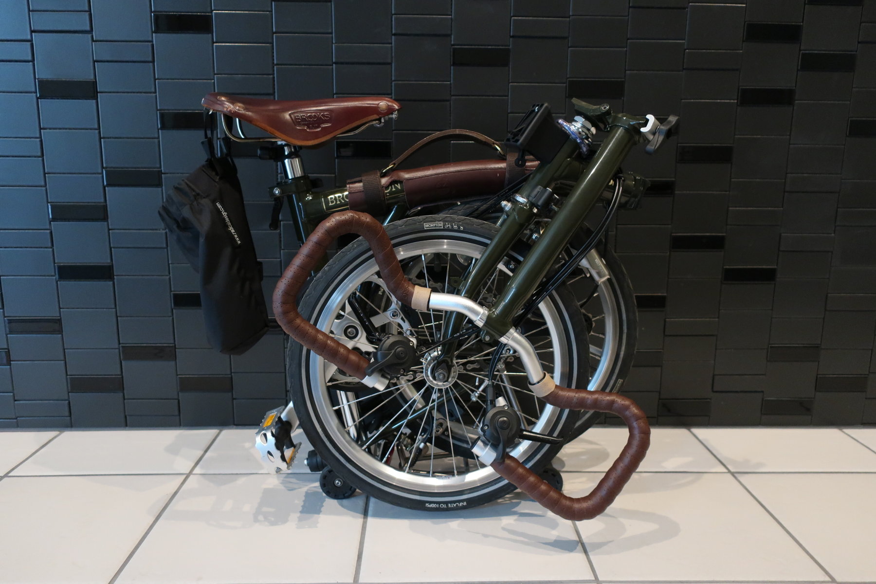 ブロンプトン Pハンドル化 : ブロンプトンで舞台探訪