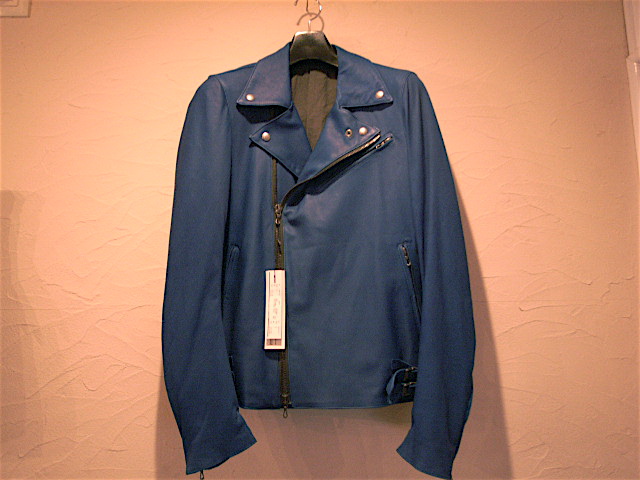 アタッチメント ディアスキン ライダース レザージャケット