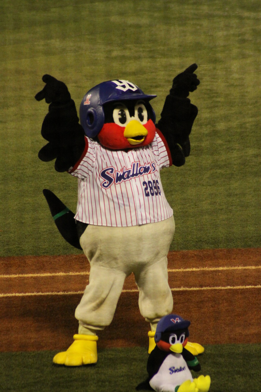 野球 時々マスコット つば九郎 野球 時々マスコット つば九郎