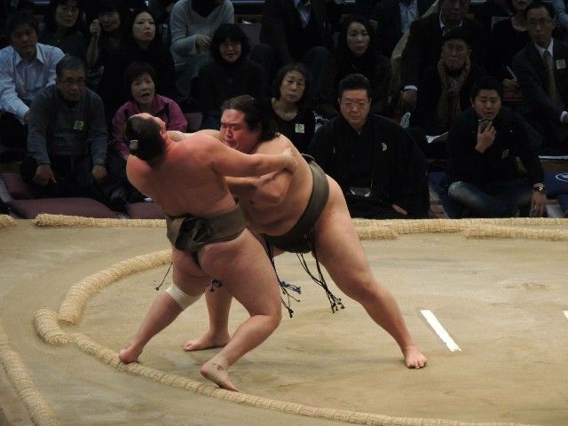 九州場所千秋楽 初の正規チケットで観戦 人生行き当たりばったり