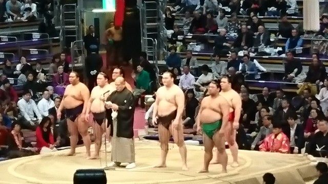九州場所千秋楽 初の正規チケットで観戦 人生行き当たりばったり