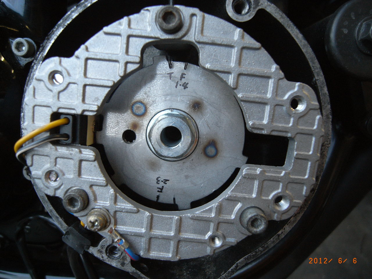 SP-TDCハーネス制作&ローター装着 : バイクショップ、BS SP-TDCハーネス制作&ローター装着 : バイクショップ、BS