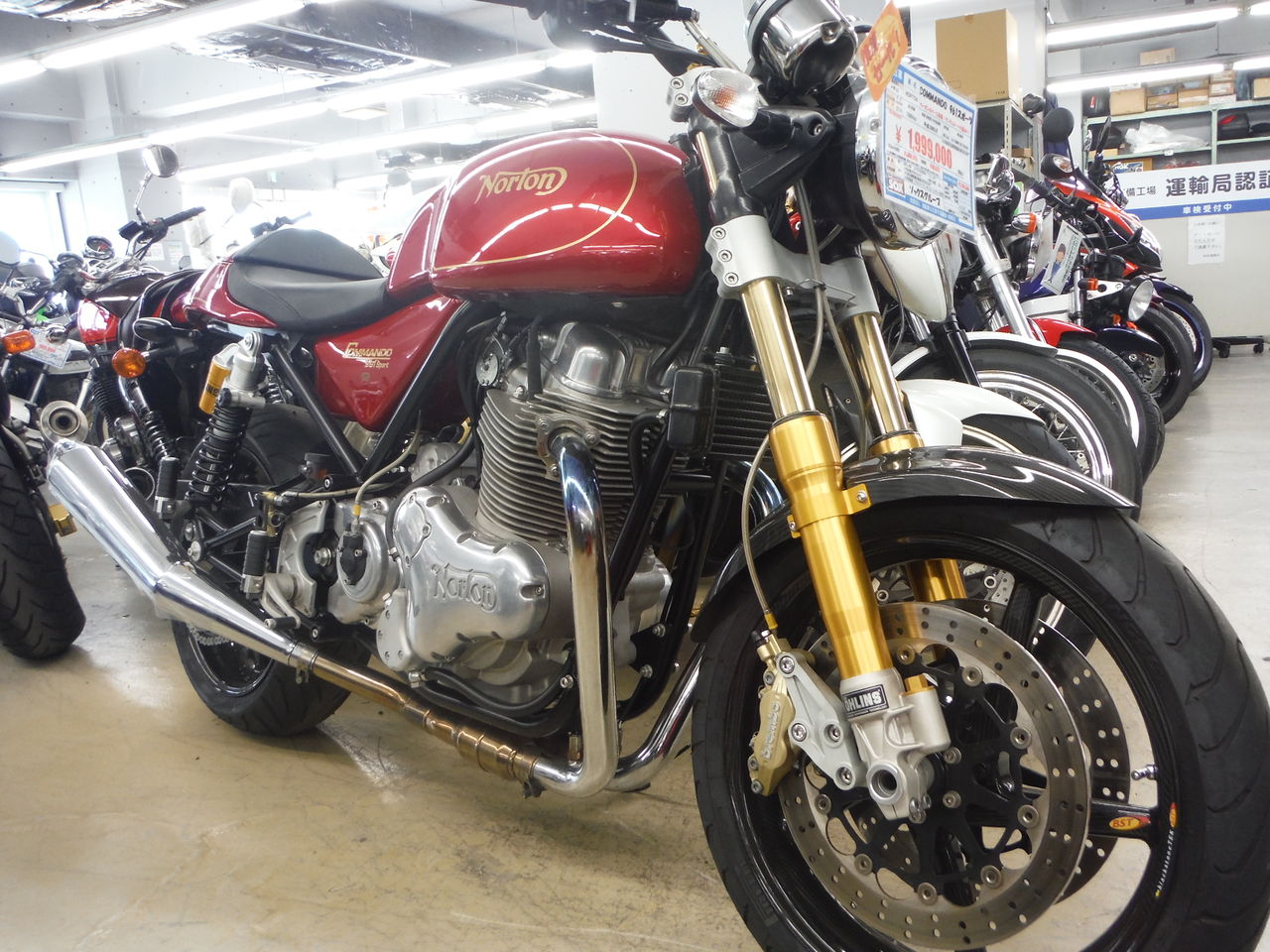 葛飾店より ｎｏｒｔｏｎ コマンド９６１スポーツ バイク館 Sox ブログ 珍しい独自輸入バイクが多数あります