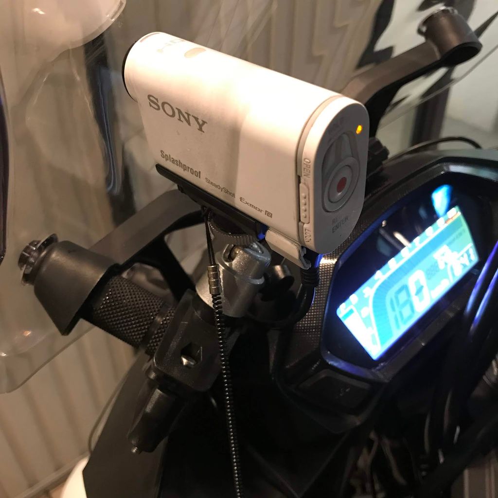 Cbf190x 詳細オーナーレポート その12 カメラ固定編 バイク館 Sox ブログ 珍しい独自輸入バイクが多数あります