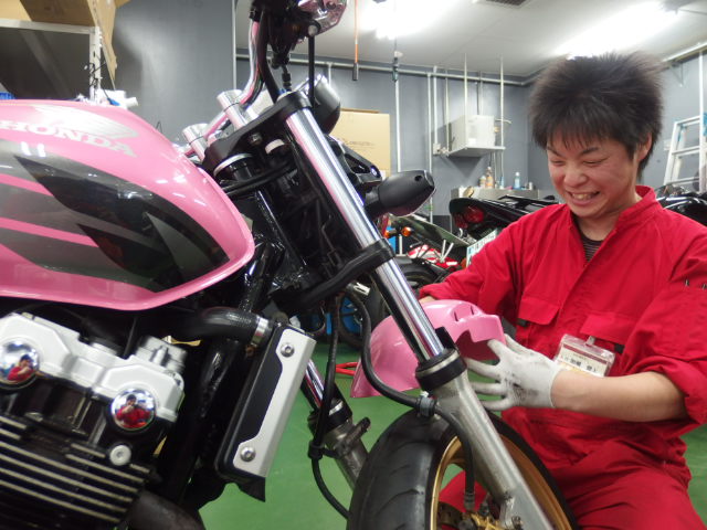 ばくおん 佐倉羽音号作成してました バイク館 Sox ブログ 珍しい独自輸入バイクが多数あります