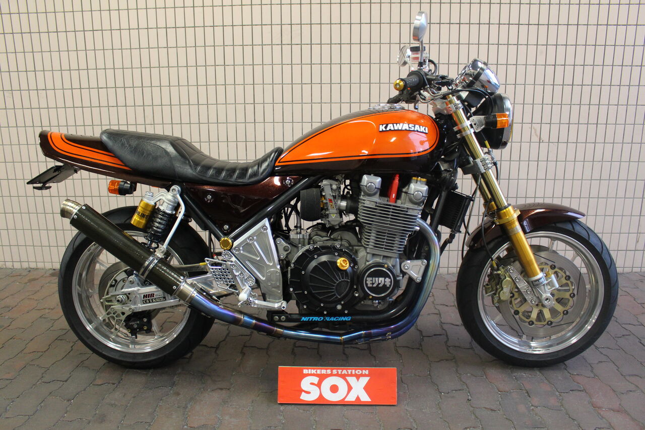 葛飾店より ゼファー1100フルカスタム バイク館 Sox ブログ 珍しい独自輸入バイクが多数あります
