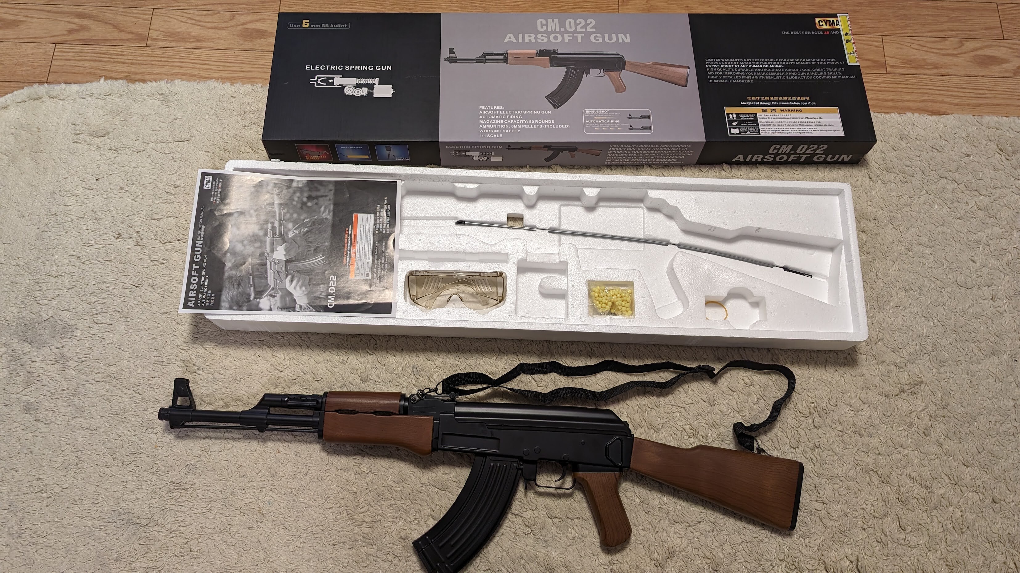中国製 激安 AK-47 を 買ってみた : JTOR 360 GAMER