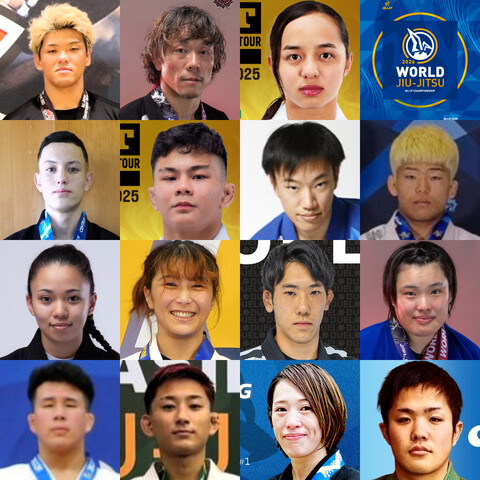 大会】ムンジアル2026：日本から参戦の選手紹介・紫帯【ブラジリアン