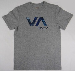 RVCA TROPIC DOOM TEE GRAY 1