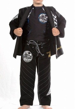Kids Jiu Jitsu Gi Discipline Black 2