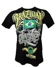 VENUM Tシャツ BJJ Auriverde 黒