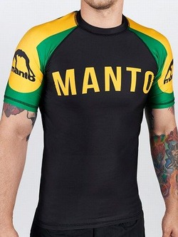 short sleeve rashguard ARC blackyellow1