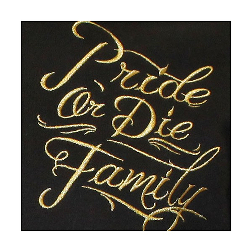 VENUM ジップパーカー Pride or Die 黒