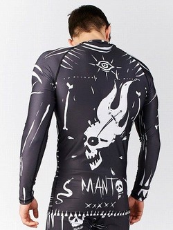 long sleeve rashguard VOODOO black 2