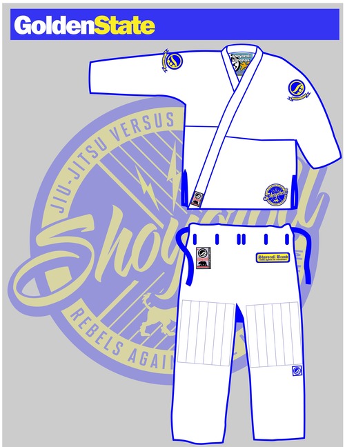 Shoyoroll 柔術衣 Golden State