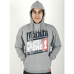 Hoodie Parka Fighter Gray1