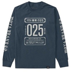 YEAR ROUND LONG SLEEVE TEE indigo 1