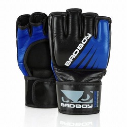 Training Series Impact MMA Gloves  Without Thumb blue1