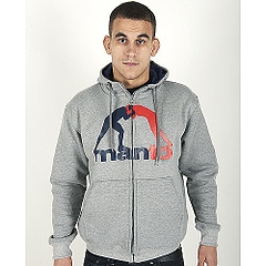 Zip hoodie Classic Gray1