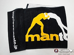 manto japan スポーツタオル 黒