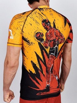 MANTO short sleeve rashguard DEVIL 1