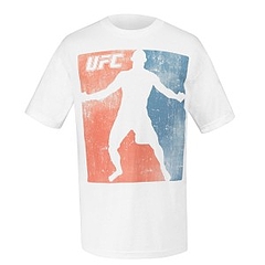 UFC Tシャツ Chuck Fade 白