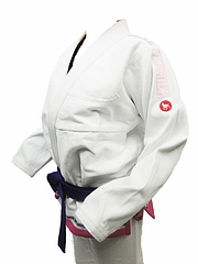 Bull Terrier Jiu-jitsu Gi Feminino White