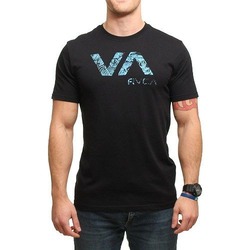 RVCA TROPIC DOOM TEE BLACK 1