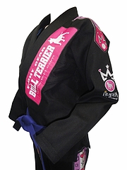 Bull Terrier Jiu-jitsu Gi Queen Black