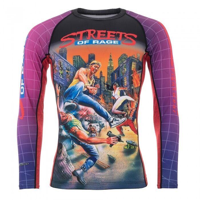 Tatami ラッシュガード 長袖 Sega Streets of Rage Tatami ラッシュガード 長袖 Sega Streets of Rage