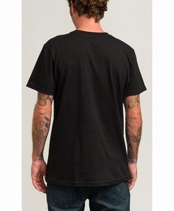 FLIPPED RVCA T-SHIRT blk 4