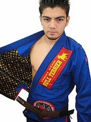 Bull Terrier Jiu-jitsu Gi Super Star Blue