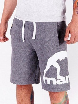 MANTO cotton shorts COMBO melange 1