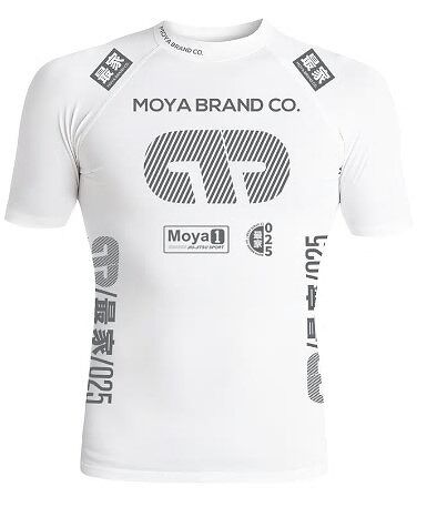 TEAM MOYA WHITE SS RASHGUARD1