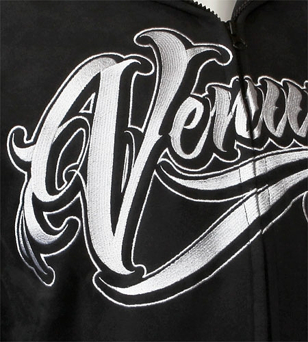 VENUM ジップパーカー Brazilian Fighters 黒