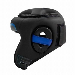 Pro Series 30 Head Guard Open Face blackblue2