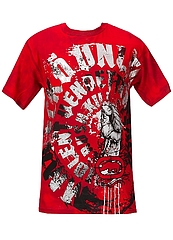 ECKO UNLTD Tシャツ CIRCLE OF VIOLENCE 赤 フロント
