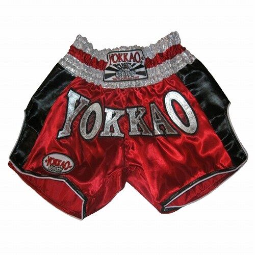 Red Carbon Muay Thai Shorts1